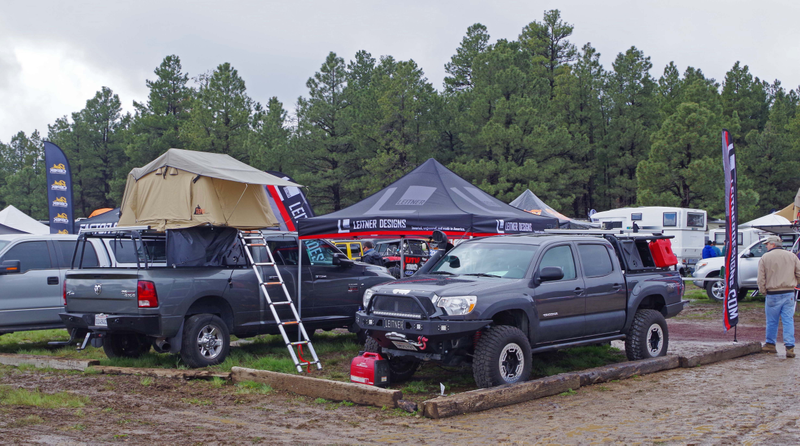 Illustration for article titled The Crazy Camping Rigs At America's Richest Off-Road Adventure Party